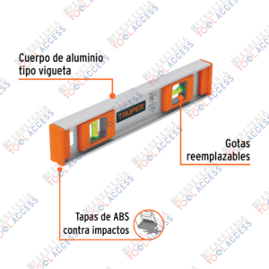 Alternative view of Nivel profesional de 12" con protección de ABS, TRUPER