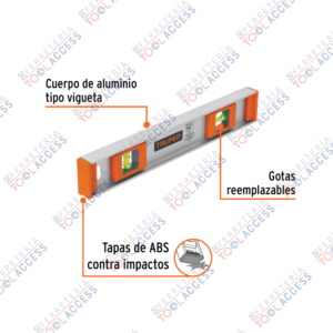 Alternative view of Nivel profesional de 14" con protección de ABS, TRUPER