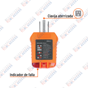 Alternative view of Probador de tomacorriente, corriente alterna, TRUPER