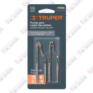 Blíster con 2 puntas para cautín tipo pistola CAU-230, Truper