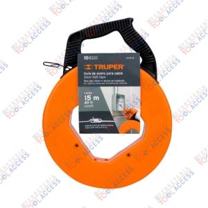 Guía de acero de 15 m para cable, Truper