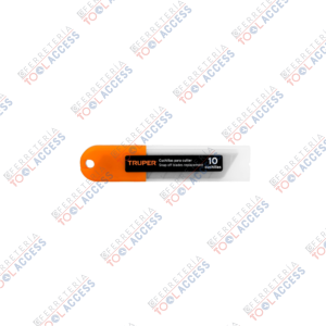 Estuche con 10 cuchillas SK4 de 25 mm para cutter, TRUPER