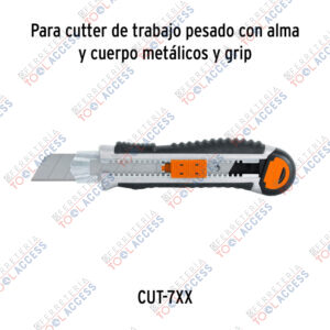 Alternative view of Estuche con 10 cuchillas SK4 de 25 mm para cutter, TRUPER