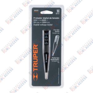 Probador digital de tensión C.A. / C.C., TRUPER