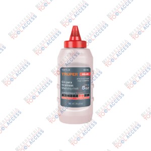 Gis rojo para tiralíneas, alta visibilidad, 8 oz, Truper