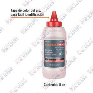 Alternative view of Gis rojo para tiralíneas, alta visibilidad, 8 oz, Truper