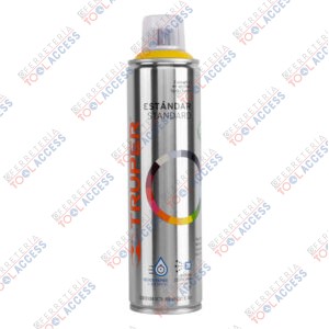 Pintura en aerosol, amarillo canario, bote esbelto, 400 ml, Truper