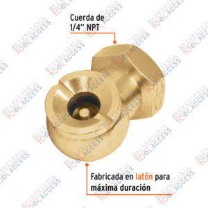 Alternative view of Cabeza infladora de llantas, conexión hembra 1/4" NPT,TRUPER