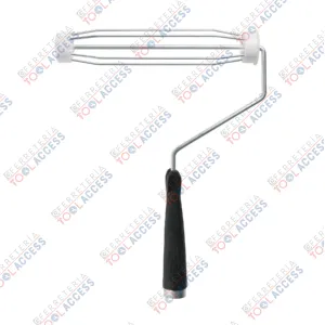 Maneral de 9" con jaula para rodillo, TRUPER