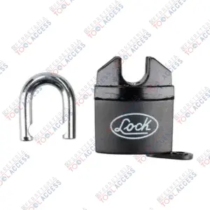 Alternative view of Candado de gancho blindado 50 mm, llave de disco, lock