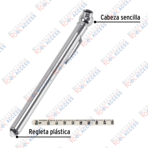 Alternative view of Calibrador de presión 50 psi, cabeza sencilla, PRETUL