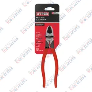 Pinza para electricista con mango rubber grip alta palanca corte diagonal de 7-3/4", Urrea