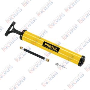 Mini bomba manual para inflar balones, 25 PSI, PRETUL