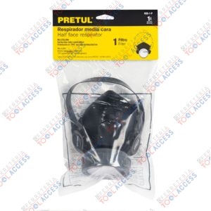 Respirador sin cartucho, 1 filtro, Pretul