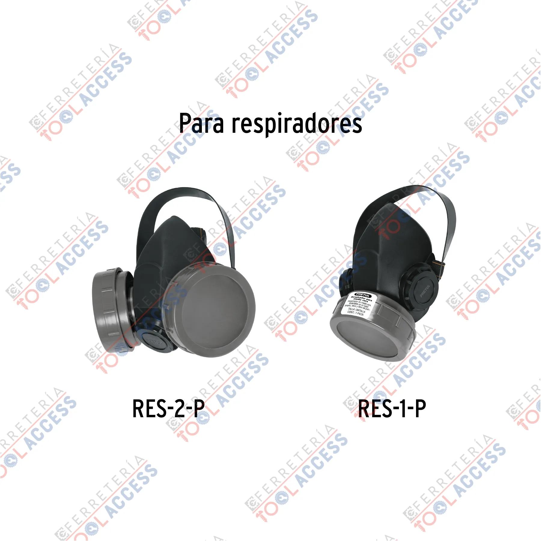 Filtro de repuesto, polvos y partículas, Pretul - Imagen 2