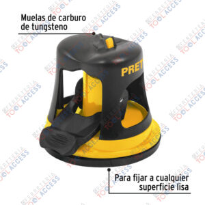 Alternative view of Afilador de cuchillos, cuerpo de ABS, PRETUL