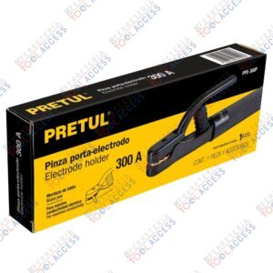 Pinza porta electrodos de 300 Amperes, PRETUL