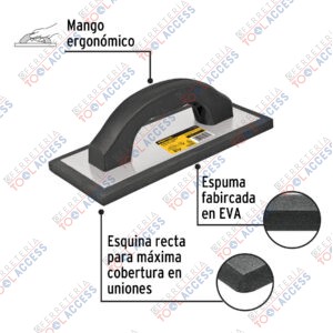 Alternative view of Flota de espuma, 9-1/2", espesor 7/16", acabado liso, PRETUL