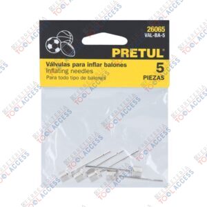 Bolsa con 5 válvulas para inflar balones, PRETUL