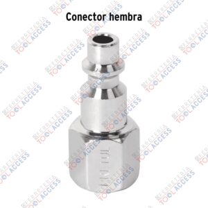 Alternative view of Conector rápido de acero, hembra, cuerda 1/4" NPT, PRETUL