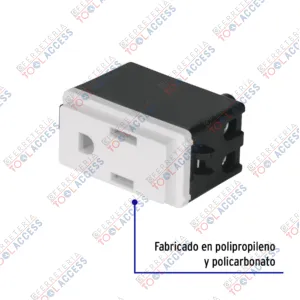 Alternative view of Contacto 2 polos + tierra, VOLTECK BASIC