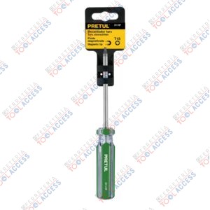 Desarmador punta Torx T 15 mango de PVC, PRETUL