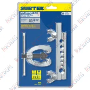Avellanador con prensa ajustable maneral T 3/16" a 5/8", Surtek