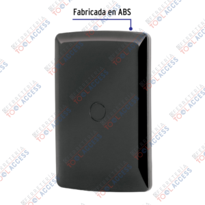 Alternative view of Placa ciega, Italiana, color negro, VOLTECK