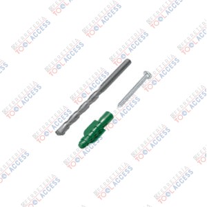 Kit de 20 taquetes 1/2" con pijas #14 y 1 broca 1/2", FIERO