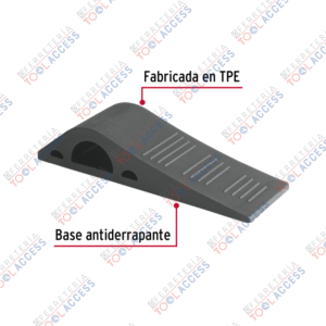 Alternative view of Cuña tope de caucho sintético para puerta de 12 cm, HERMEX