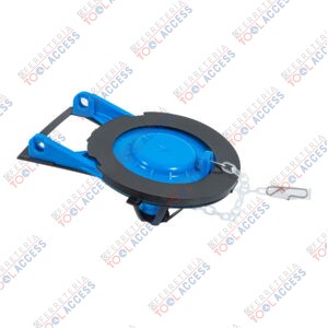 Alternative view of Sapo 3" para WC, PVC, azul, cadena plástica, FOSET