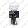 Blíster con 12 clavos negros para concreto 3", FIERO