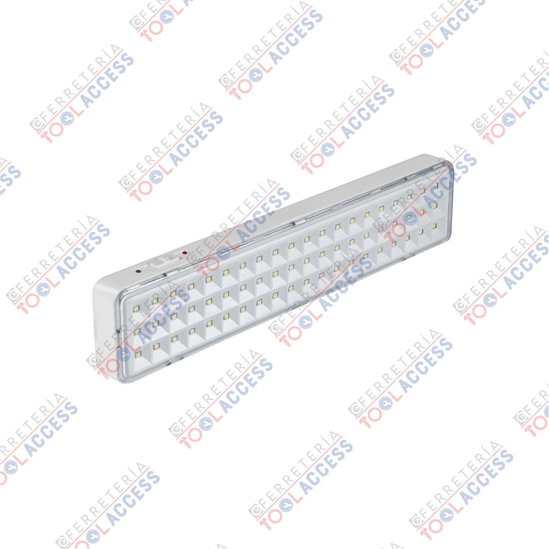 Lámpara de emergencia de 60 Leds 300 lm recargable, Volteck