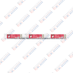 Guardapolvo fijo de 100 cm, aluminio, HERMEX