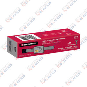 Cerradura para vitrina, HERMEX