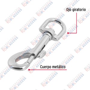 Alternative view of Bandola de zinc de 5/8" giratoria, FIERO