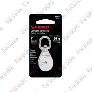 Garrucha metálica para noria de 1", FIERO