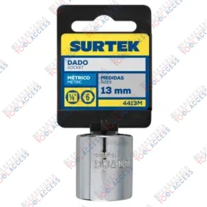 Alternative view of Dado cuadro de 1/4", 6 puntas, métrico, 13 mm, Surtek
