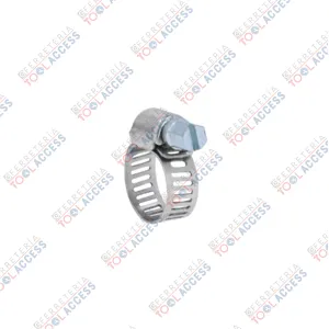 Bolsa con 10 abrazaderas mini sin fin #4, 3/8 - 5/8", FIERO