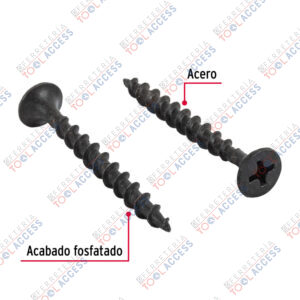 Alternative view of 100 pijas 6 x 1-1/2"cabeza plana phillips multiusos, Fiero