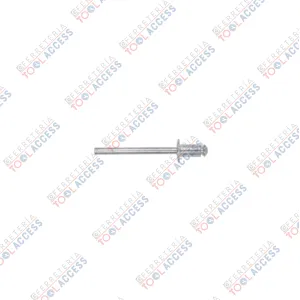 Bolsa con 50 remaches 1/8" x 3/16" de aluminio, ala 1/4", Fiero