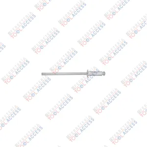 Bolsa con 50 remaches 1/8" x 1/4" de aluminio, ala 1/4", Fiero