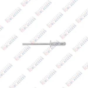 Bolsa con 50 remaches 5/32" x 3/8" de aluminio, ala 5/16", Fiero