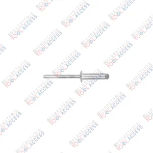Bolsa con 50 remaches 3/16" x 3/8" de aluminio, ala 3/8", Fiero