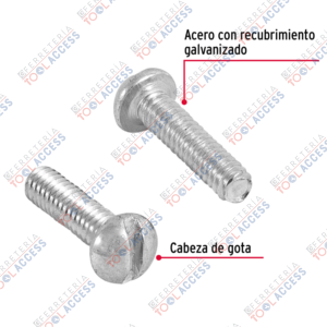 Alternative view of Bolsa con 700 tornillos 1/8" x 1/2" tipo estufa, FIERO