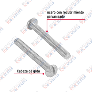Alternative view of Bolsa con 400 tornillos 1/8" x 1" tipo estufa, FIERO