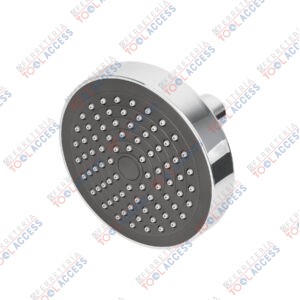 Regadera redonda de ABS 4-1/4" sin brazo, FOSET BASIC