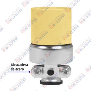 Alternative view of Contacto industrial blindado aterrizado, 2 polos+tierra, Volteck