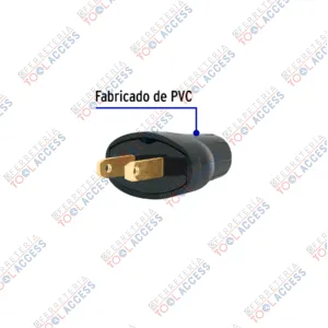 Alternative view of 2 Clavijas de PVC, VOLTECK