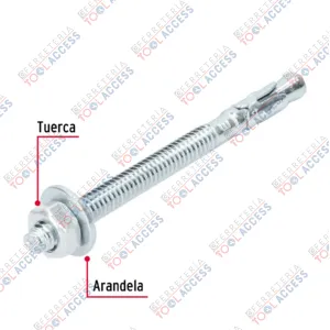 Alternative view of Bolsa con 6 taquetes arpón 1/4" x 3-1/4", FIERO